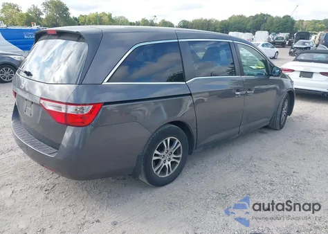 2012 Honda Odyssey Ex z USA, uszkodzony, nr VIN 5FNRL5H43CB097235
